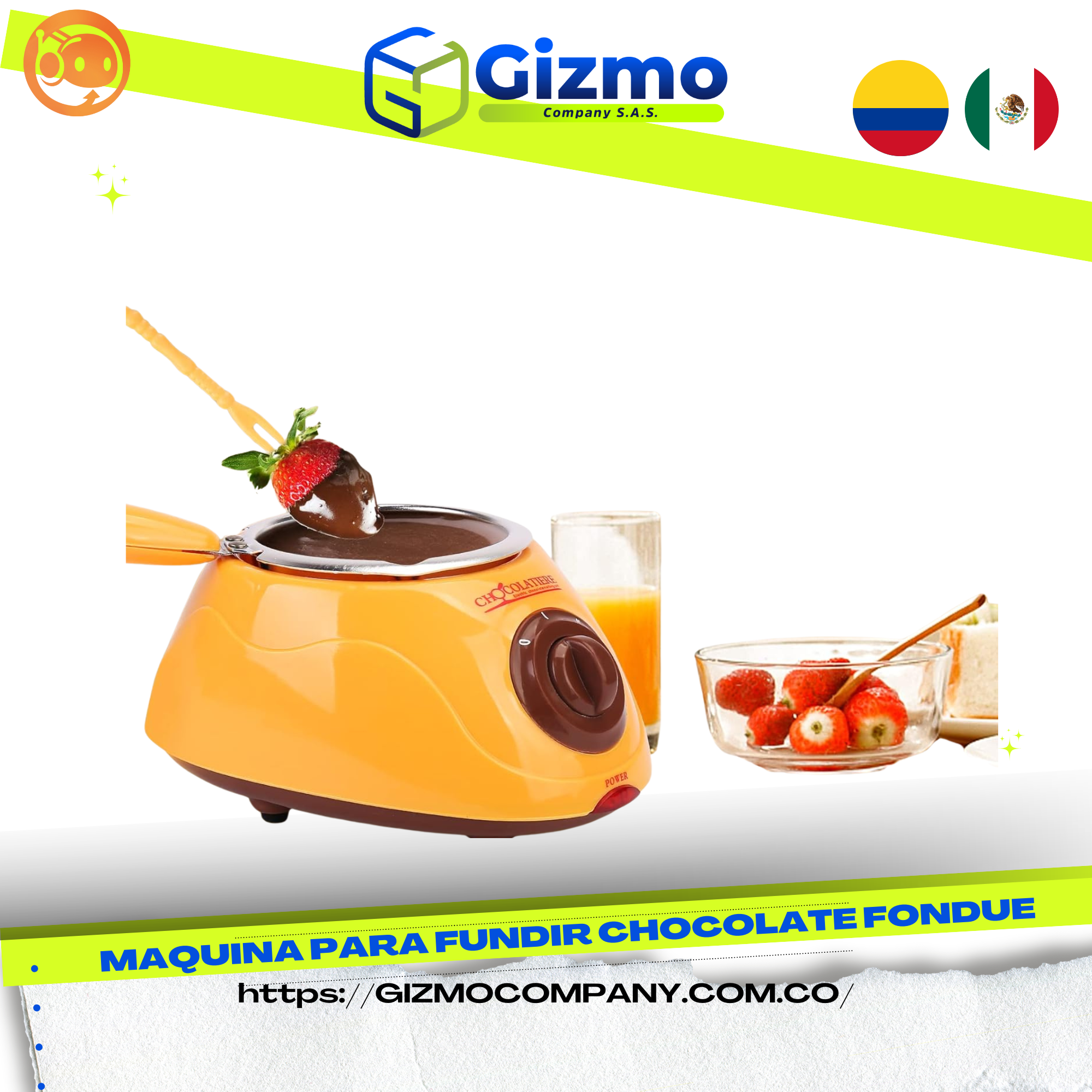 Maquina Para Fundir Chocolate Fondue
